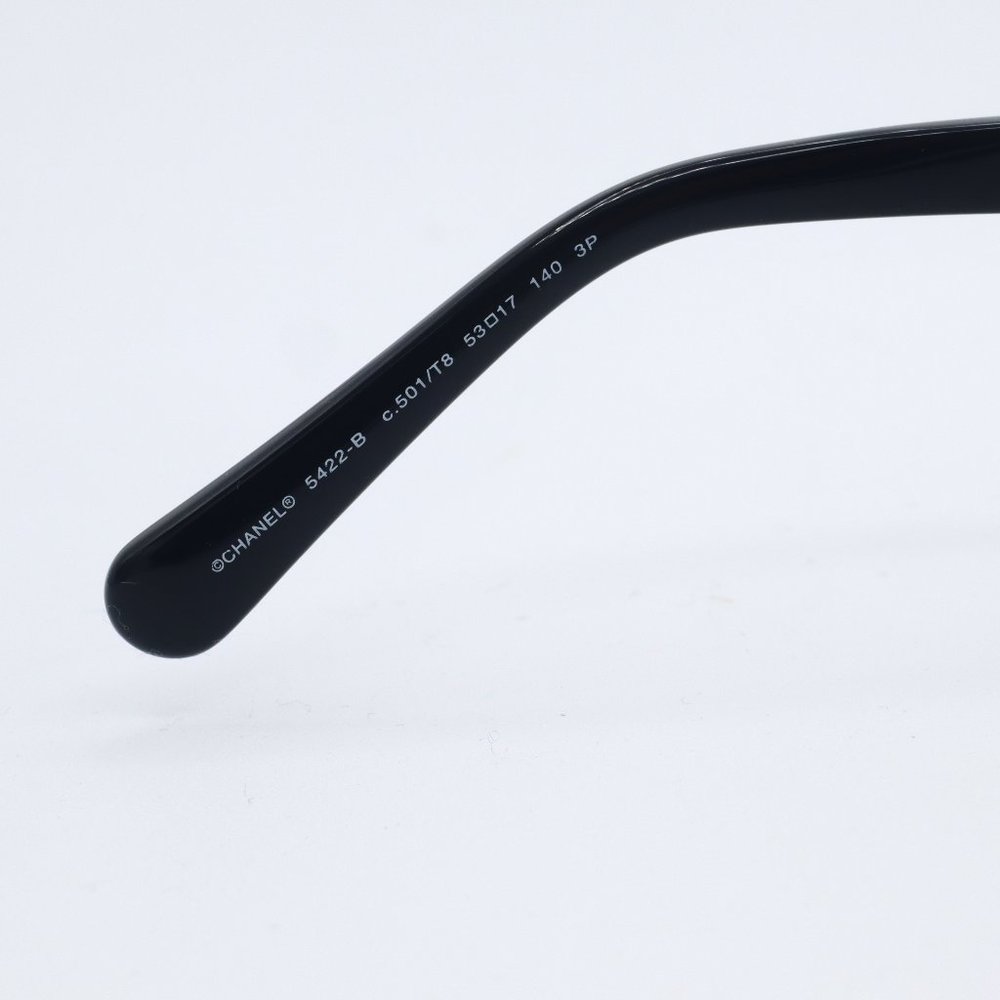 NEW!! CHANEL 5422-B c. 501/T8 Polarized Sunglasses Black 2024 - Picture 6 of 7